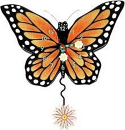 Spread Your Wings Wall Butterfly Clock
